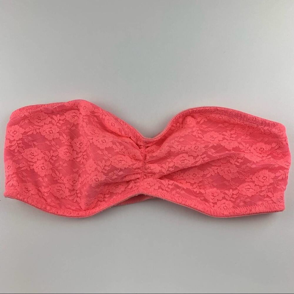 PINK Victoria’s Secret Lace Bandeau Medium #3057